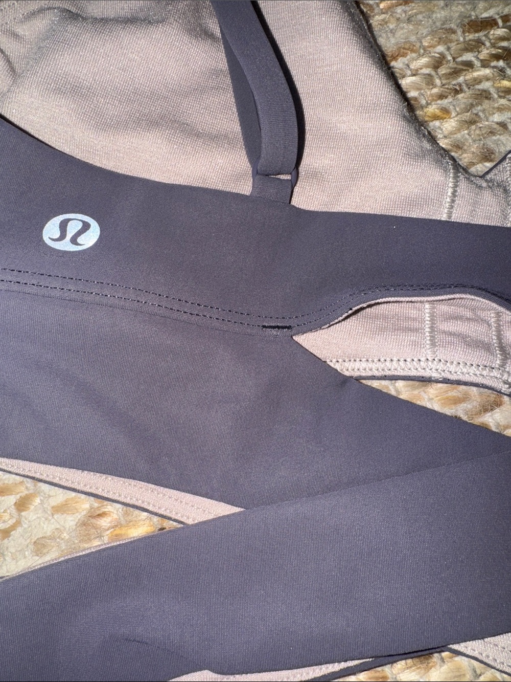 lululemon athletica purple Crisscross Strappy Bralette - Picture 3 of 3